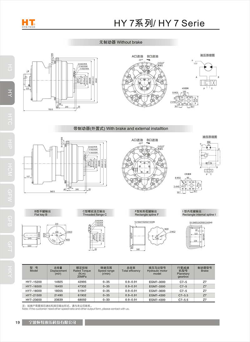 HY7系列 HY7系列